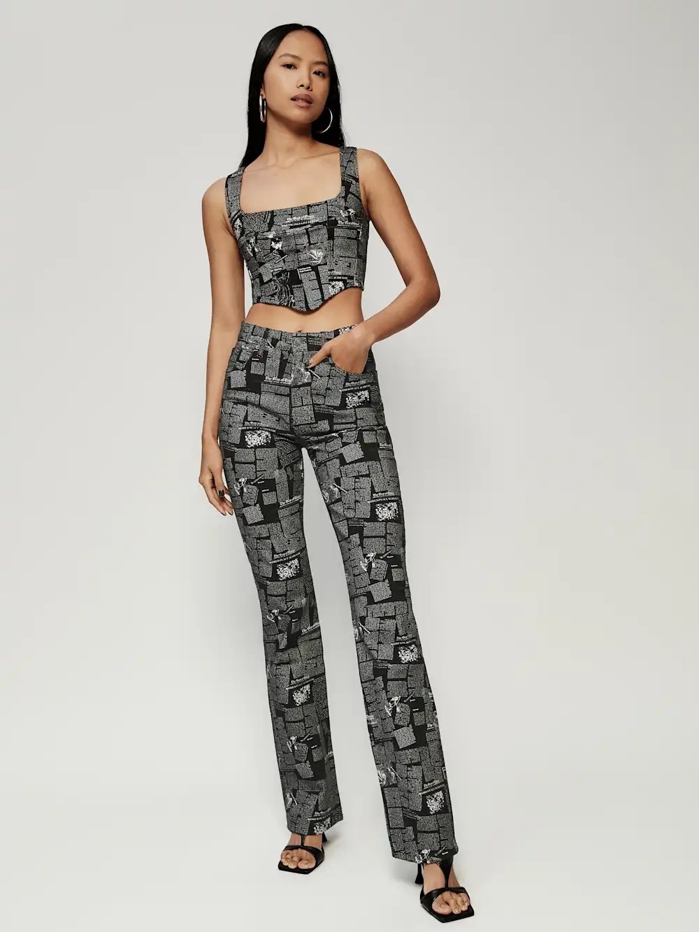 Reformation Peyton Style Zine High Rise Bootcut Jeans 28 x 29